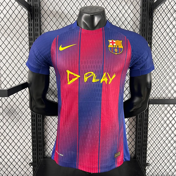 25/26 Barcelona co-branded player edition