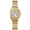 Panth&egrave;re De Cartier women watch WJPN0048 Small Model Quartz Movement Yellow Gold Diamonds（22&times;30mm）Super clone