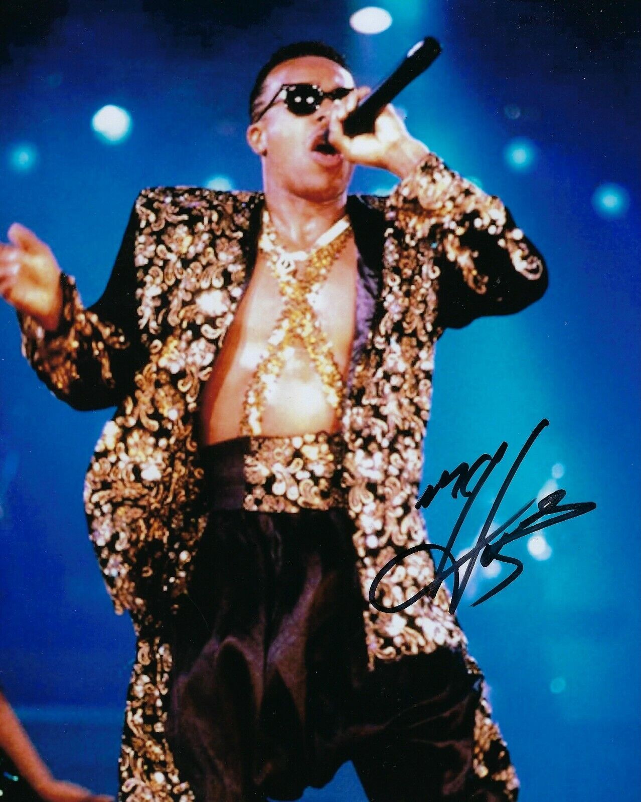 GFA U Can't Touch This & 2 Legit 2 Quit * MC HAMMER * Signed 8x10 Photo Poster painting C COA