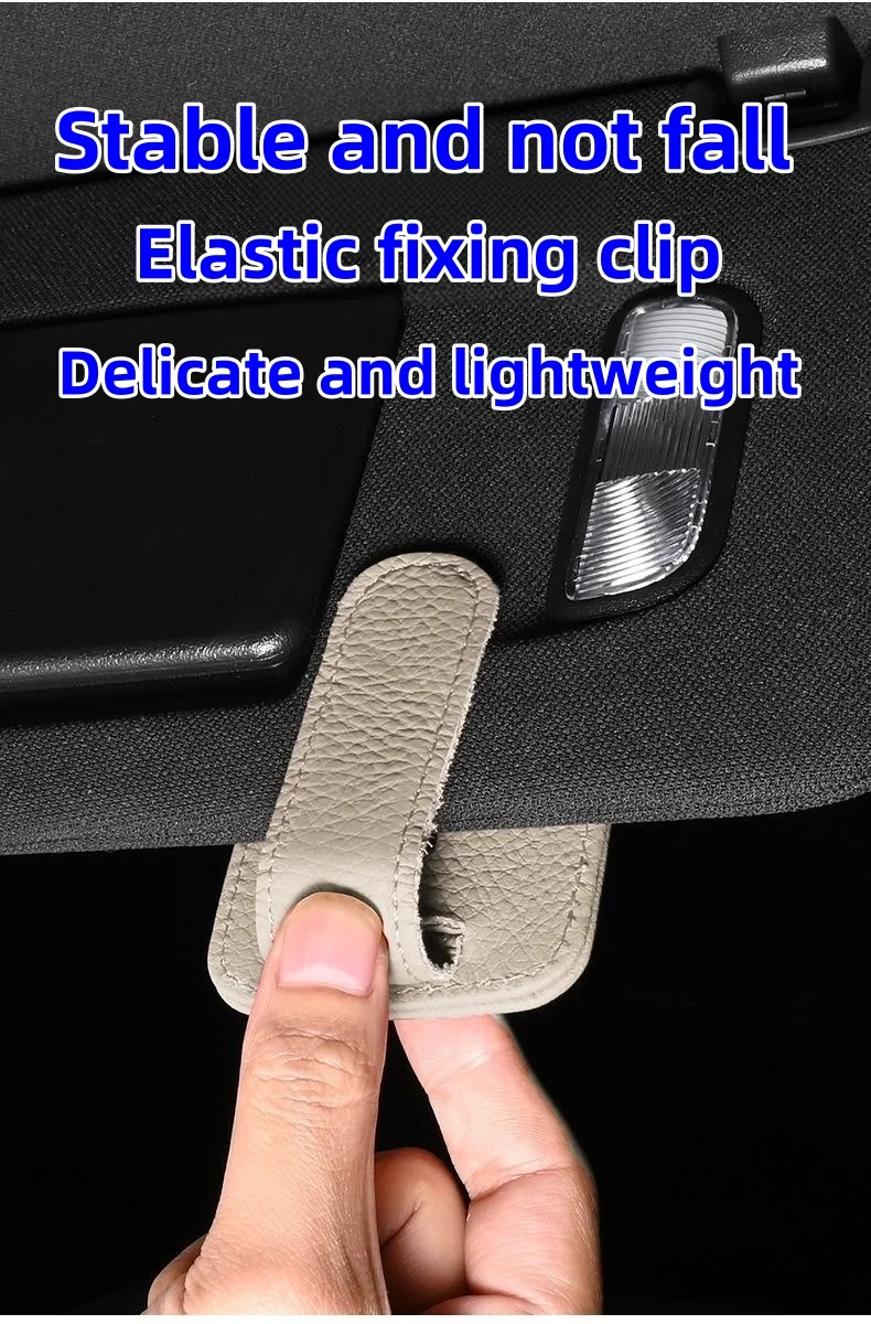 Car multi-function eye metal mirror clip