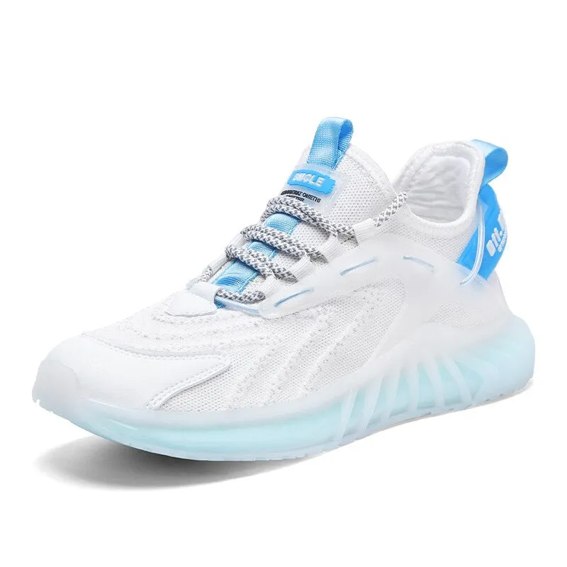 2021 Summer Low Top Men's Sneaker Outdoor Mesh Light Running Shoes for Men Fashion Casual Breathable Men Walking Shoes