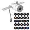 Galaxy Star Projector USB 2 in 1 Night Light Starry Sky Lamp 360