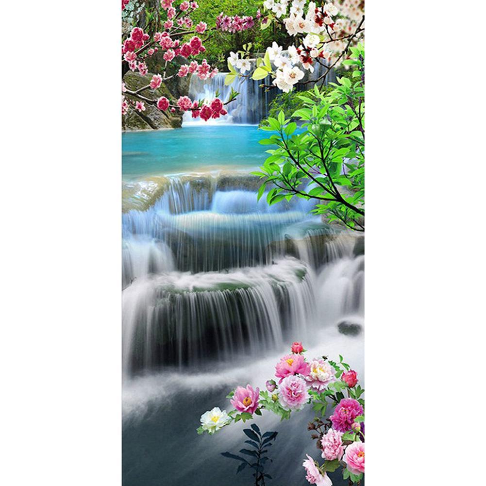 

85*45CM - Round Drill Diamond Painting - Landscape (Big Size), 501 Original