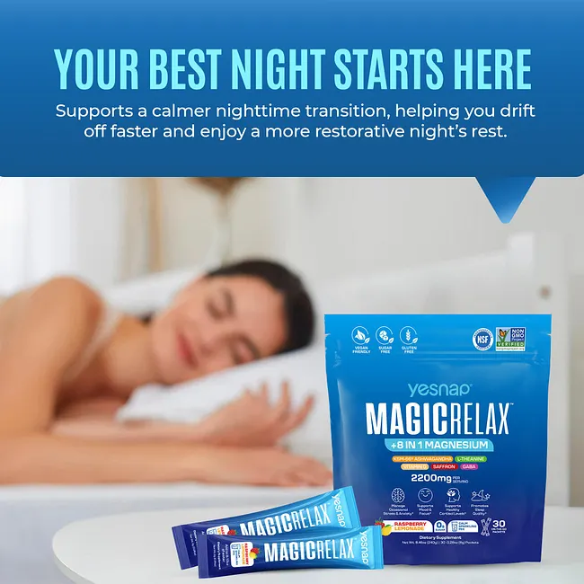 Yesnap MAGICRELAX 8-in-1 Magnesium Recovery Mix
