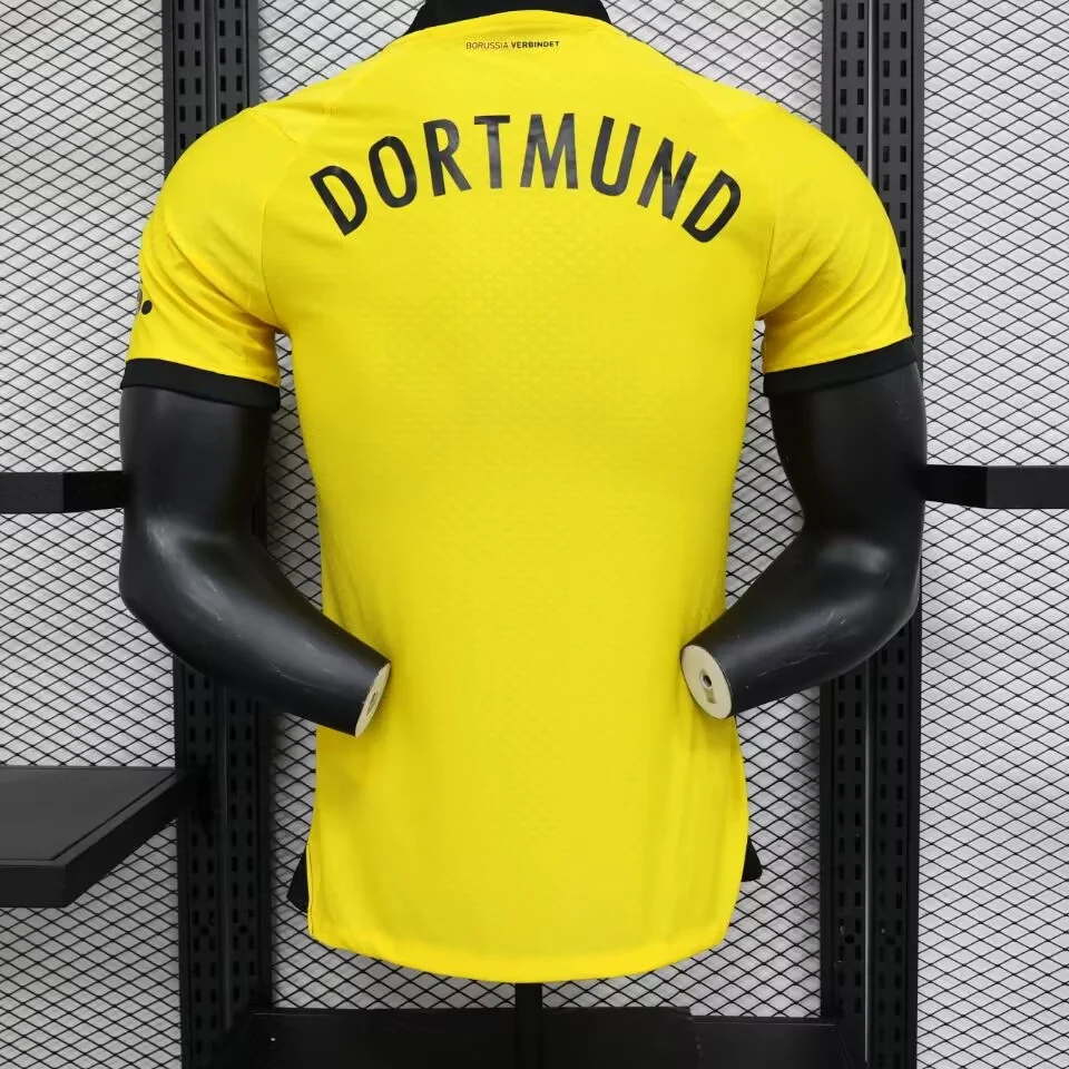 2023/2024 Player Version Dortmund  Home Football Shirt