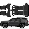 [US Local Warehouse] Floor Mats & Cargo Liner for Toyota 4Runner 2025 2026 Fuel 7 Seats All Weather TPE Floor Liners Trunk Mat with Backrest Mat for 4Runner Accessories