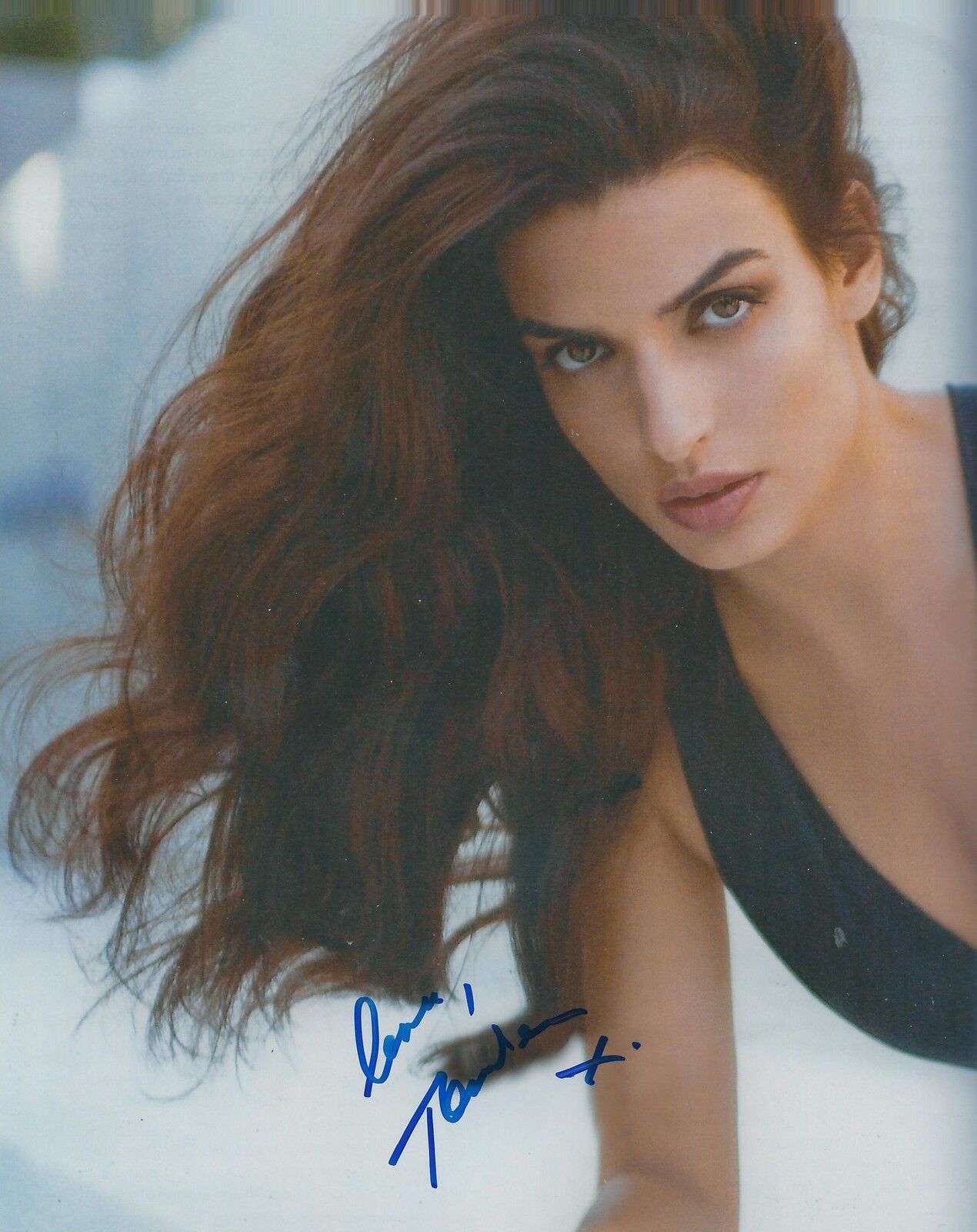 TONIA SOTIROPOULO SIGNED SKYFALL 007 JAMES BOND 8x10 Photo Poster painting - UACC RD AUTOGRAPH