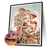Diamond Painting -DIY Round Drill Heavy Makeup Woman