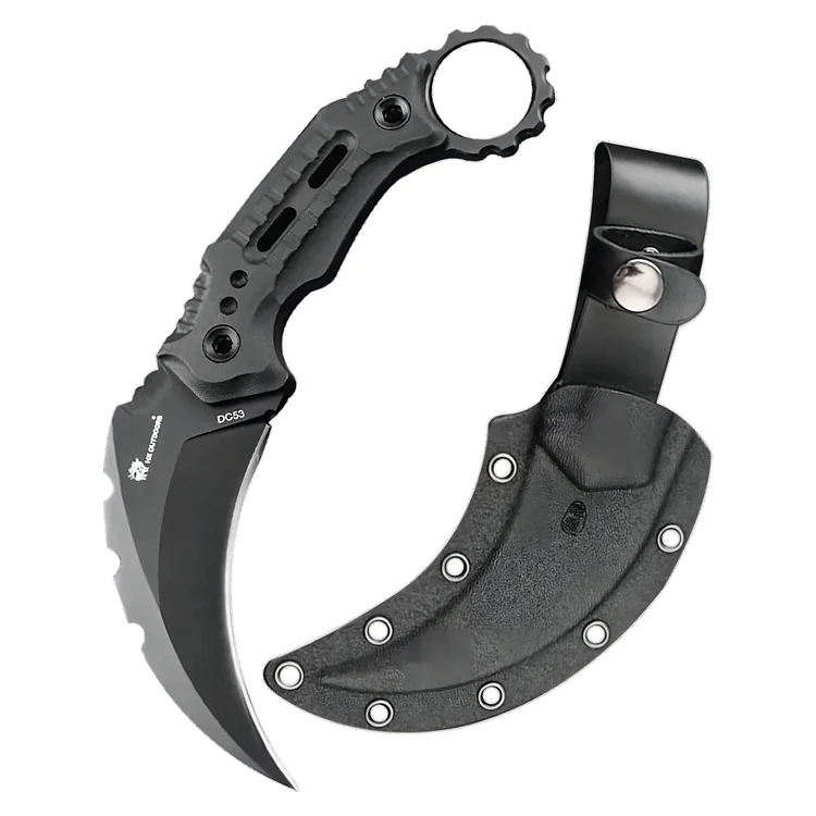 DC53 Steel Rock-Karambit Outdoor Tool Camping Tool(3.46'')