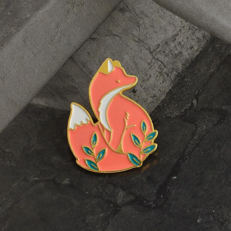 Forest Fox Pins