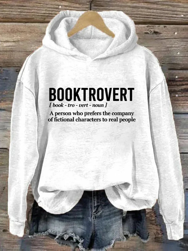 Booktrovert Hoodie