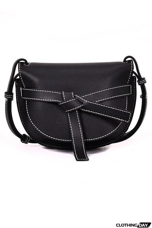 Leather Blet Crossbody Bag