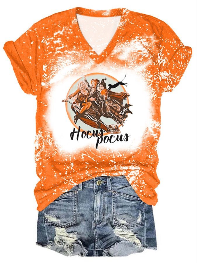 Fashion Tie Dye Print Short Sleeve T-Shirt