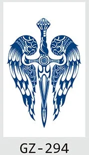 Temporary Tattoos Stickers Dragon Lion Monkey King Juice Ink Lasting Natural Men Womens Arm Body Chest Realistic Art Fake Tatoo