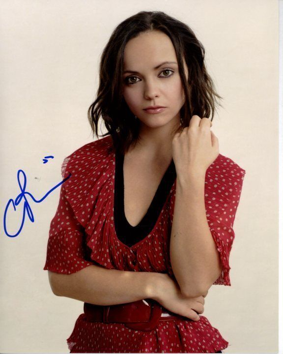 CHRISTINA RICCI Signed Autographed Photo Poster painting