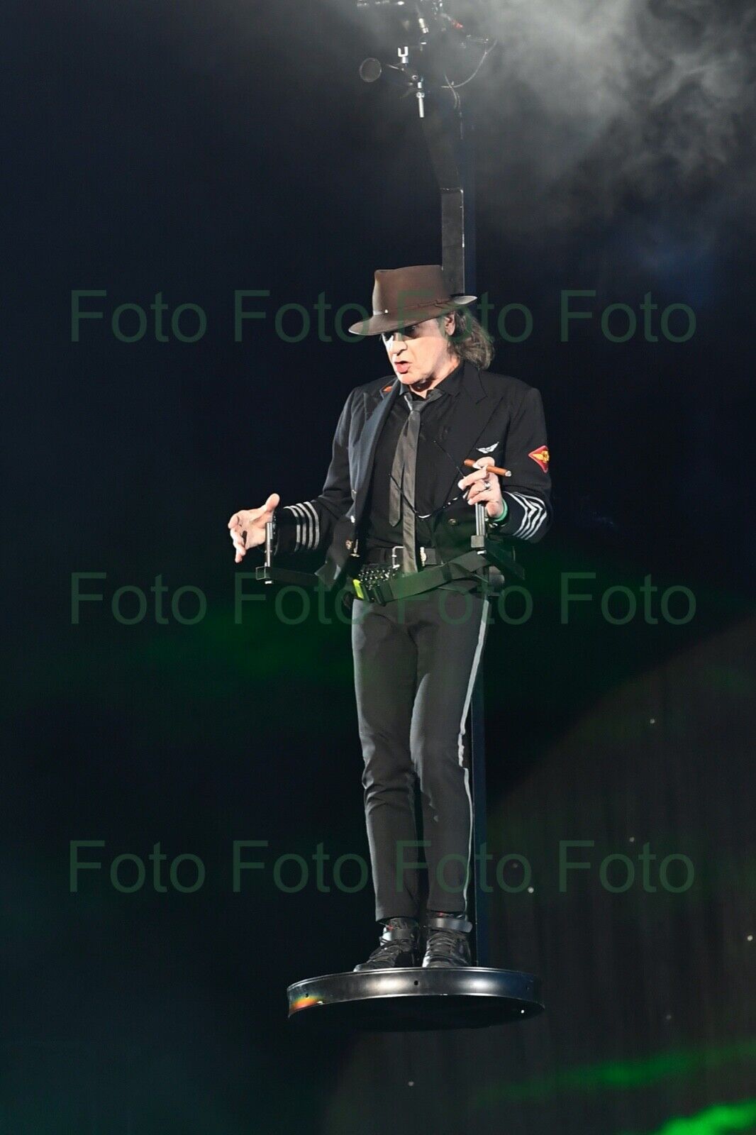 Udo Lindenberg Rock Musik Maler Foto 20 x 30 cm ohne Autogramm (Be-38