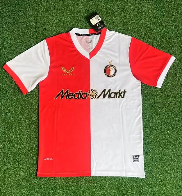 2025-26 Feyenoord Home Jersey - Fan Edition