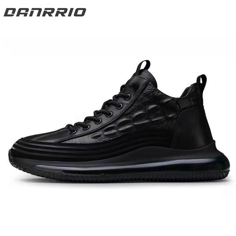 DANRRIO Black Alligator Pattern Sneakers DANRRIO.COM DANRRIO