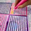 2pcs/set Diamond Painting Point Ruler for Round Square Drills DIY Diamond Art Accessories