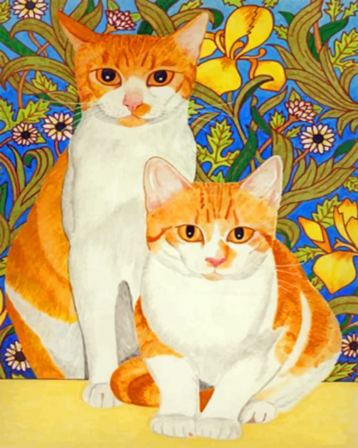 

Cute Cats – Paint By Numbers - 40*50CM, 501 Original