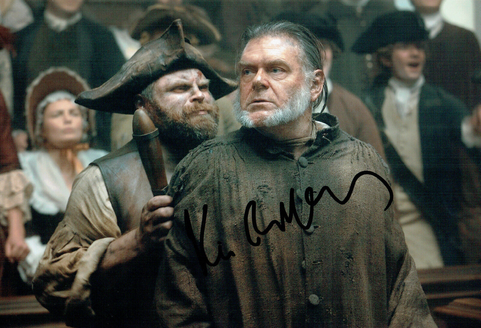 Kevin McNALLY Signed Autograph 12x8 Photo Poster painting AFTAL COA Pirates of the Caribbean