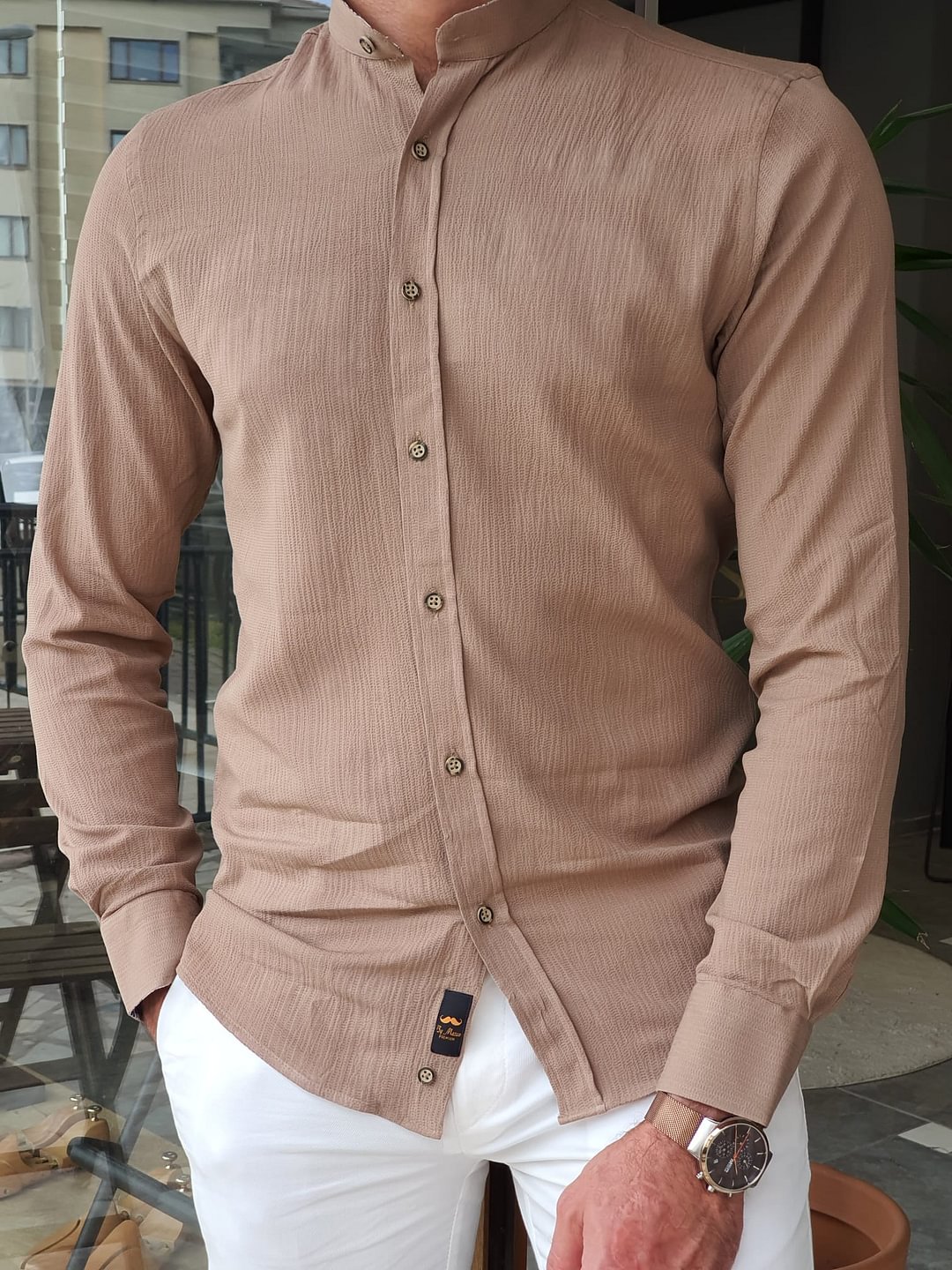 Aslan Camel Shirt