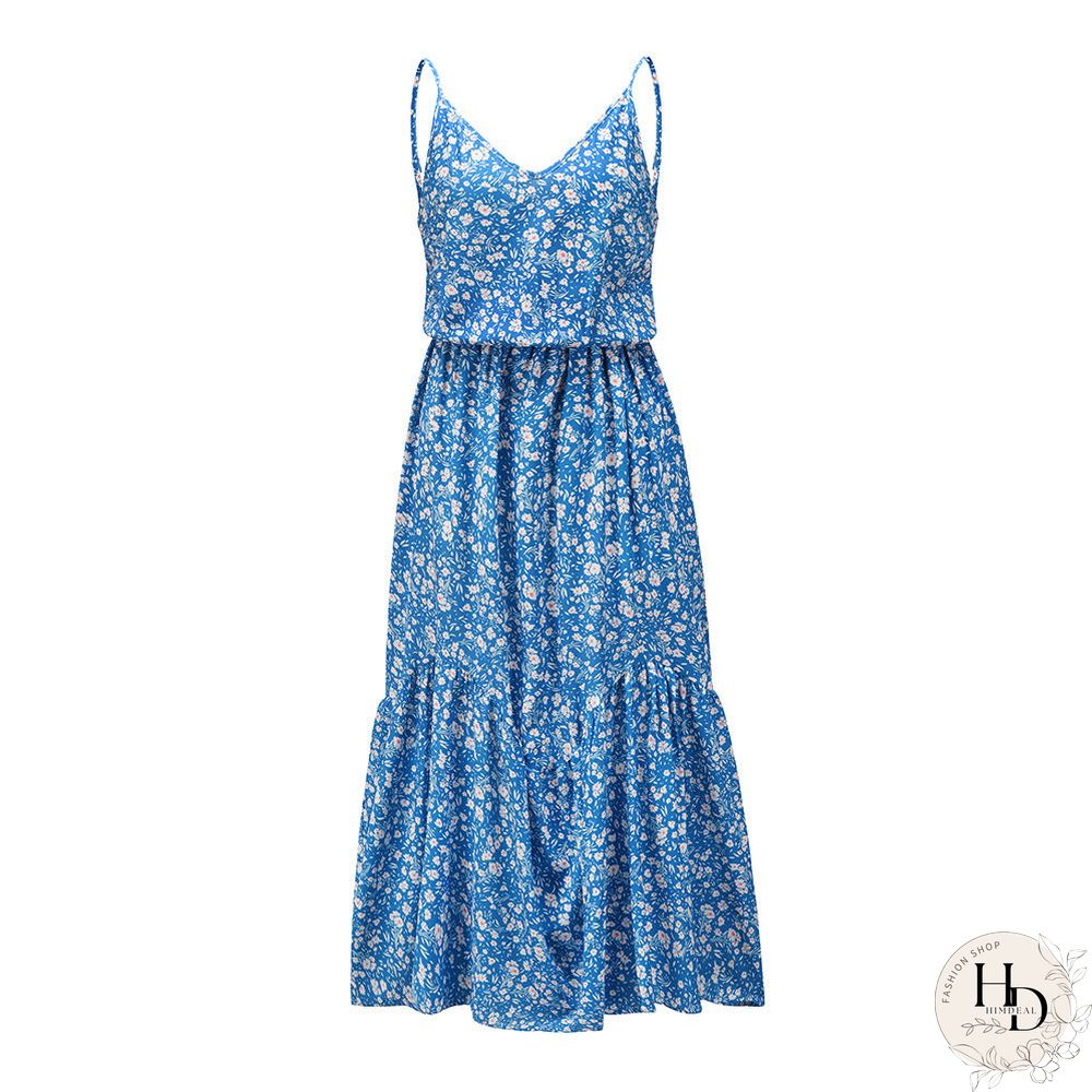 Spaghetti Strap Mini Swing Dress