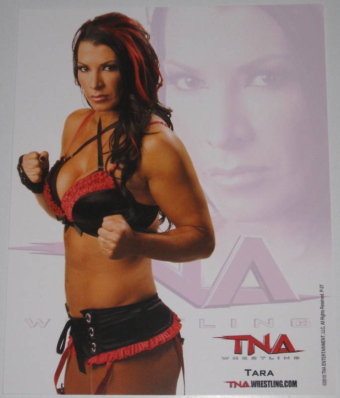 TNA TARA P-27 OFFICIAL LICENSED 8X10 PROMO Photo Poster painting