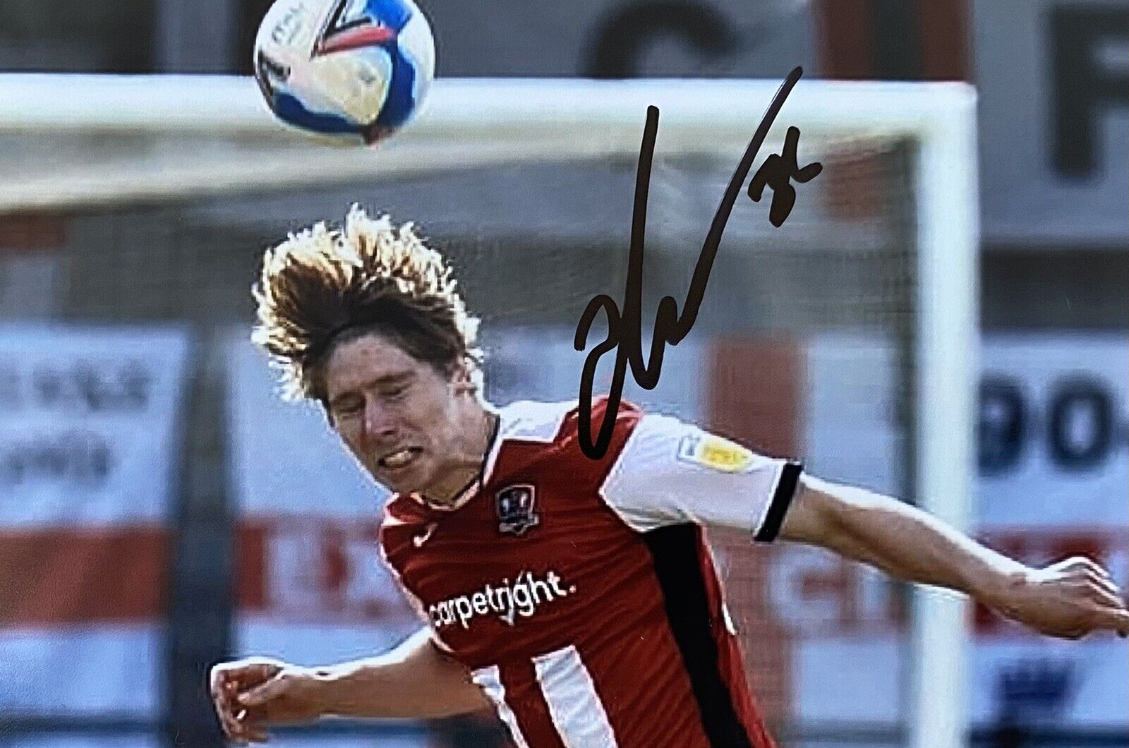 Alex Hartridge Genuine Hand Signed Exeter City 6X4 Photo Poster painting