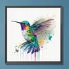 Colorful Bird-Paint By Numbers Acrylic Painting 40*40CM