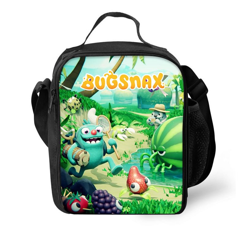 Bugsnax Lunch Bag for Kids Insulated Portable Lunch Box