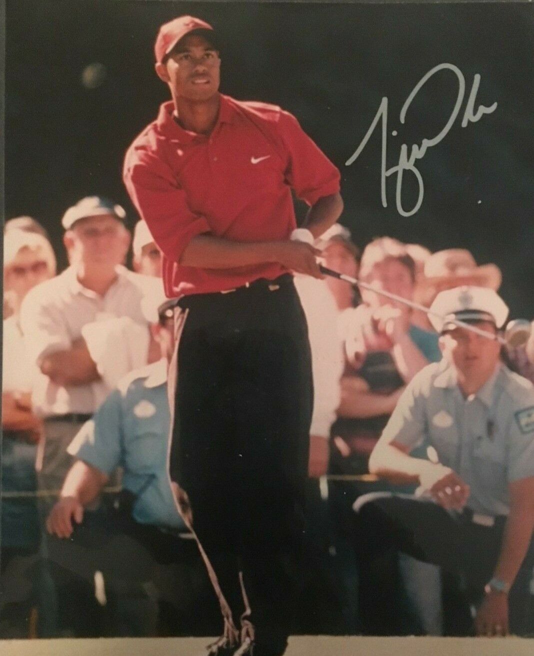 TIGER WOODS SIGNED 8X10 Photo Poster painting reprint GOLF MASTERS NIKE!!!!!!