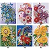 (Multi-Style)Flower-Partial Special Shaped Diamond Painting 30*40CM