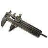 Mini Vernier Caliper Measuring Tool 0-50mm Sliding Scale Manual Non Digital Calipers Zinc-Aluminum Alloy for Bead Wire Mechanical Parts Jewels Rings