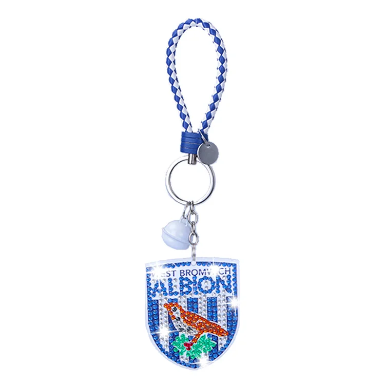 West Bromwich Albion Football Club - Keychain - DIY Diamond Crafts
