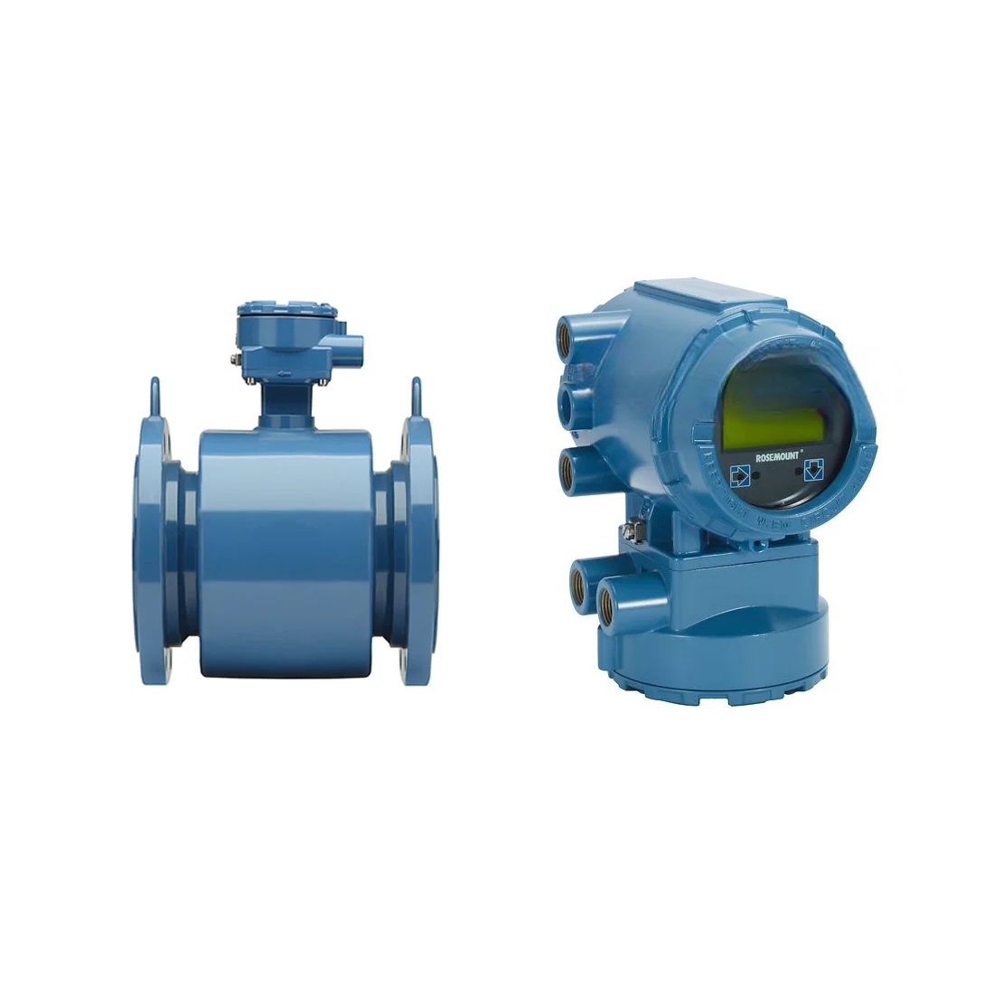 rosemount,Rosemount 8732E Transmitter and 8705180 Sensor | 8705 Flanged Magnetic Flow Meter