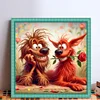 Dog-11CT Stamped Cross Stitch 40*40cm/15.75*15.75in