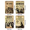 4PCS Band - Vintage Metal Signs Set - 20*30cm