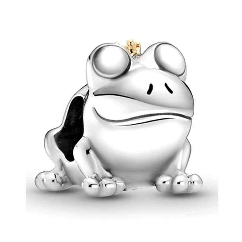 1 PC/Package Metal Rhinestones Plating Inlay Polished Pendant Beads