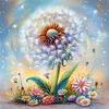 Diamond Painting-DIY Full Round Drill Dandelion(40*40CM)