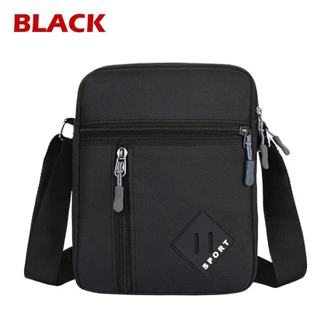 Men's Messenger Bag Crossbody Shoulder Bags Men Small Sling Pack Waterproof Oxford Packs For Work Business Travel Satchel Purse