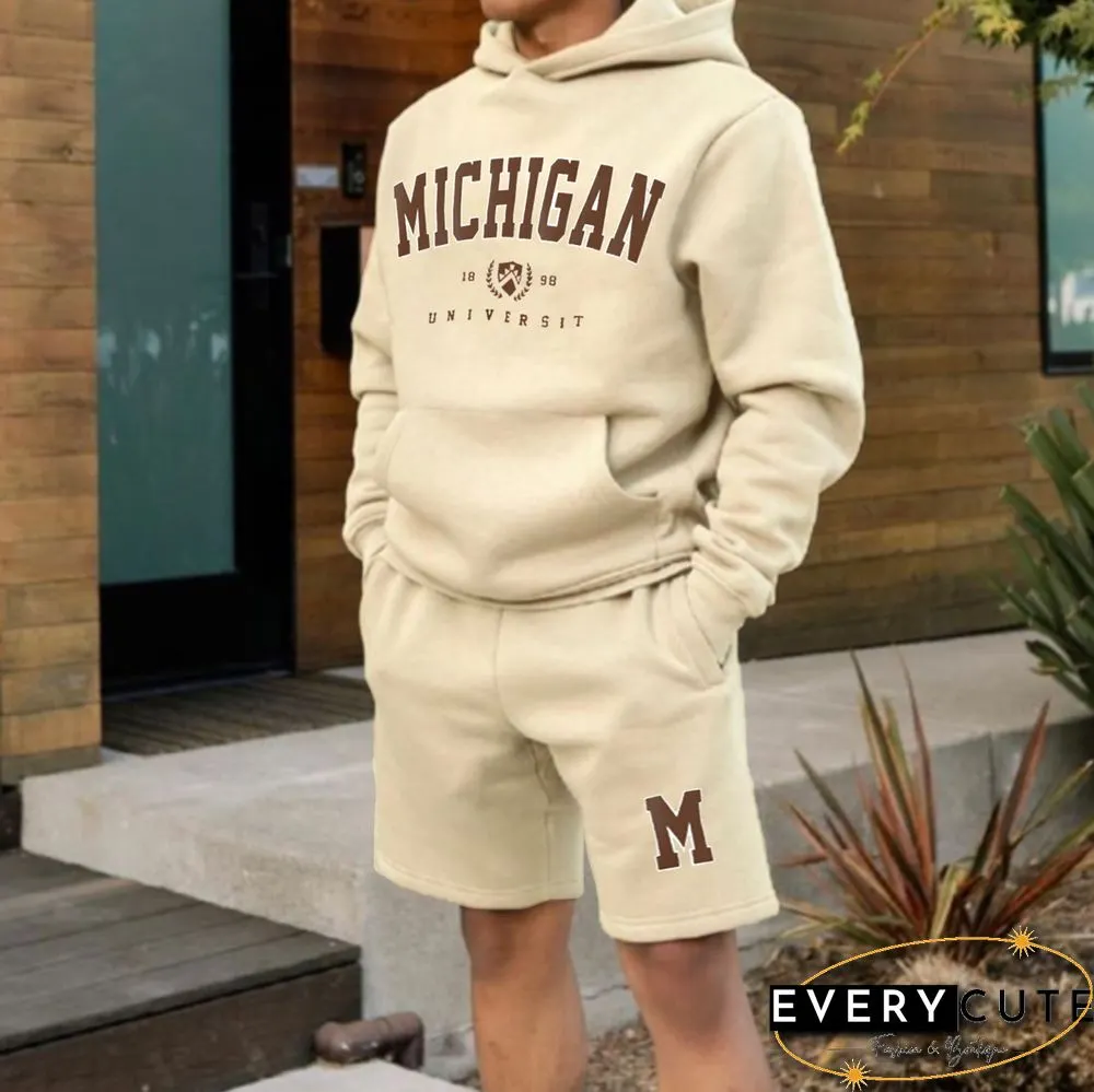 Vintage Men's Michigan Hoodie