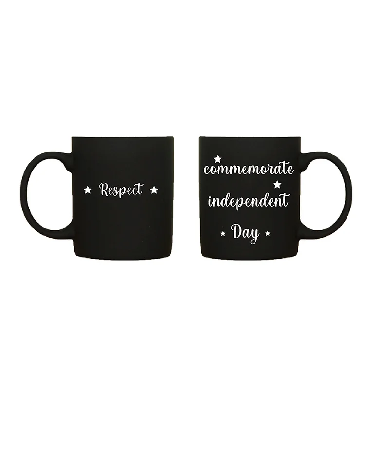 Couple/Friends Pair Mug To Commemorate Independence Day