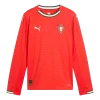 Portugal Home Long Sleeve Soccer Jersey 2025