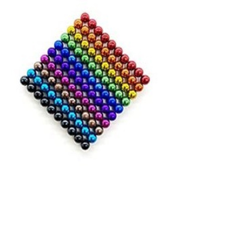 

Color Nd-Fe-B magnetic ball (100 pieces / box 10 colors), 501 Original