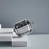 Transparent Protective Cover with Keyring for Samsung Galaxy Buds 3/3 Pro
