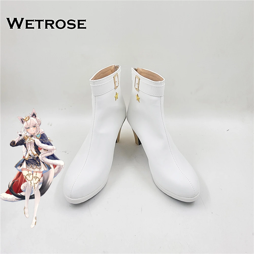 [Wetrose] Pre-Order Shirakami Fubuki Hololive JP 白上フブキ 1st Solo Live New Outfit Dress Cosplay Shoes