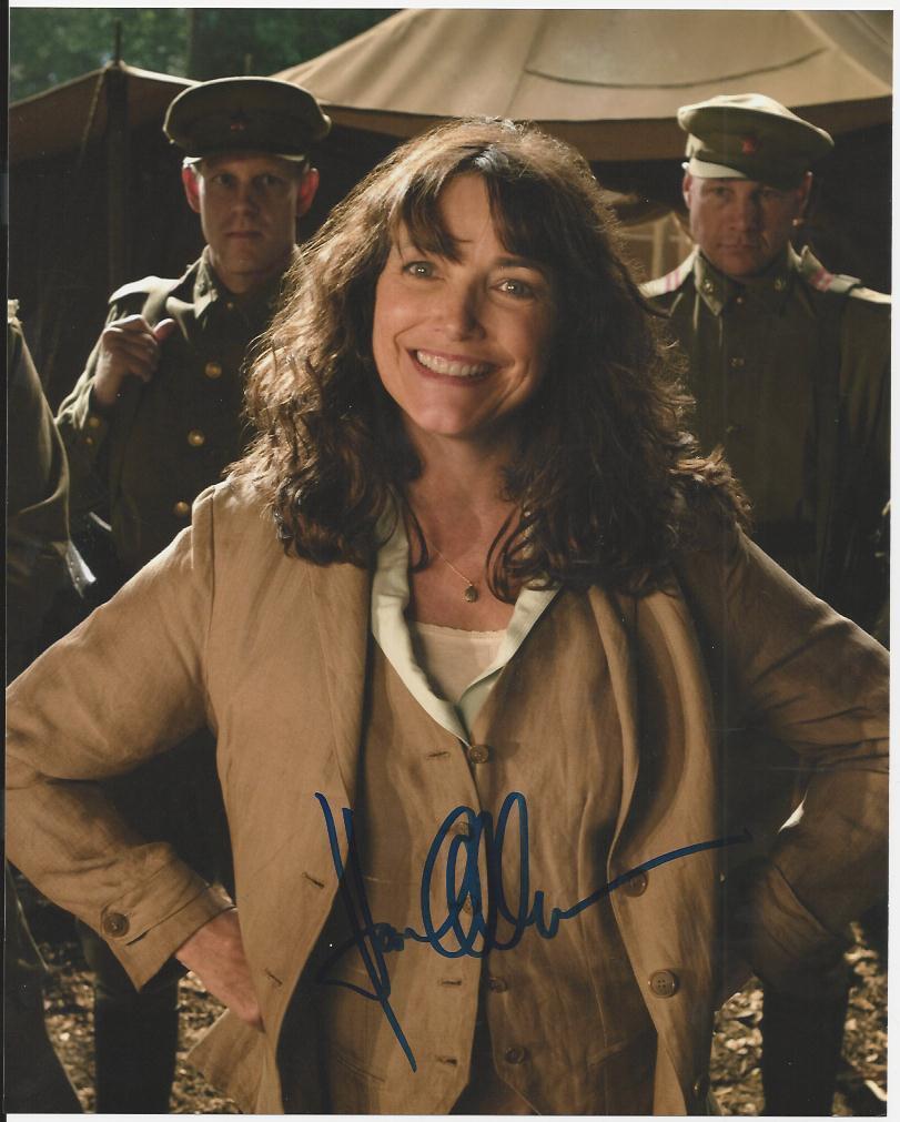 Karen Allen signed Photo Poster painting