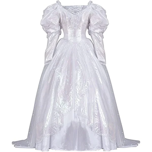 Labyrinth Sarah Costume Women's Deluxe Puff Sleeve Dress Gown