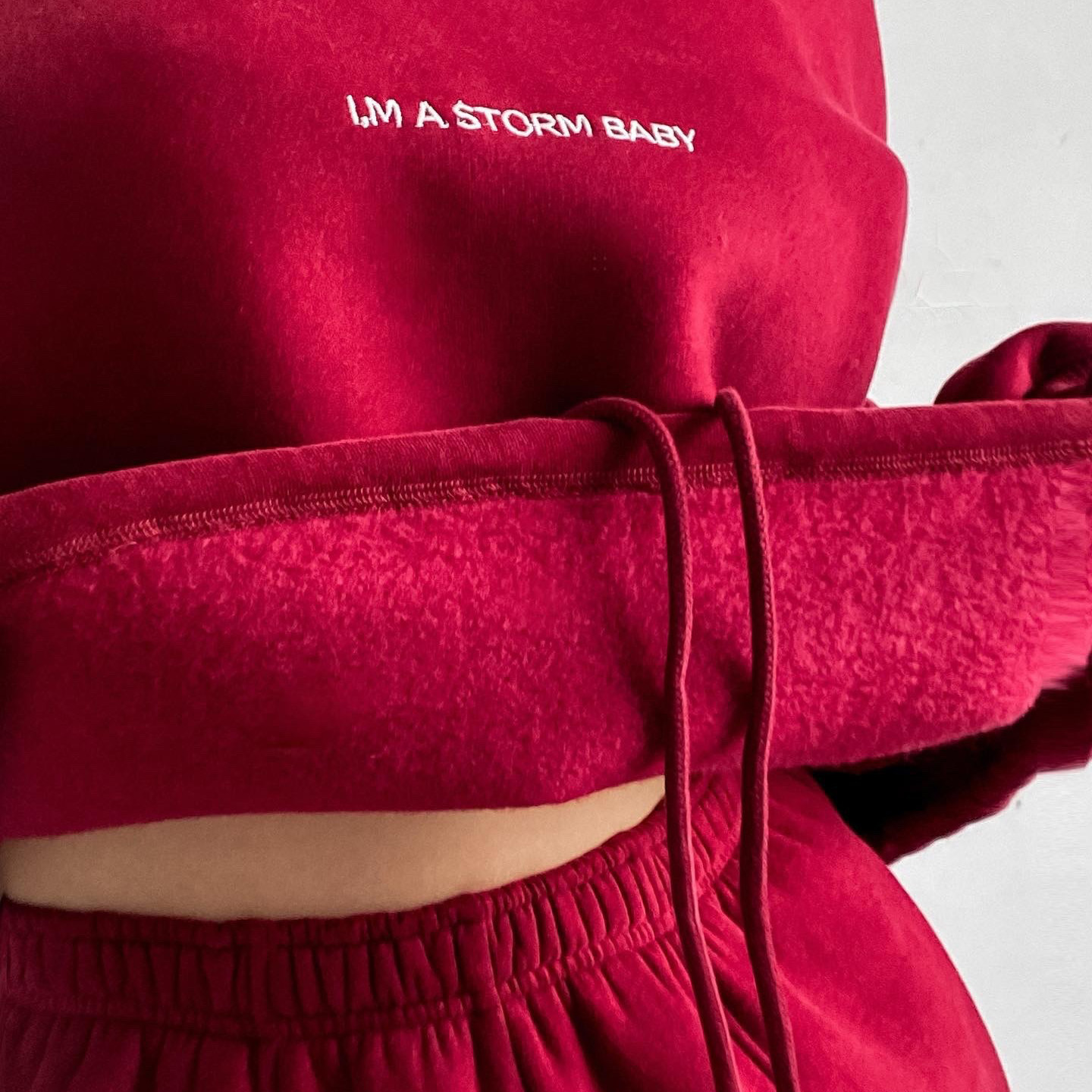 Women's Printed Sweatshirt Suit Two Piece Set